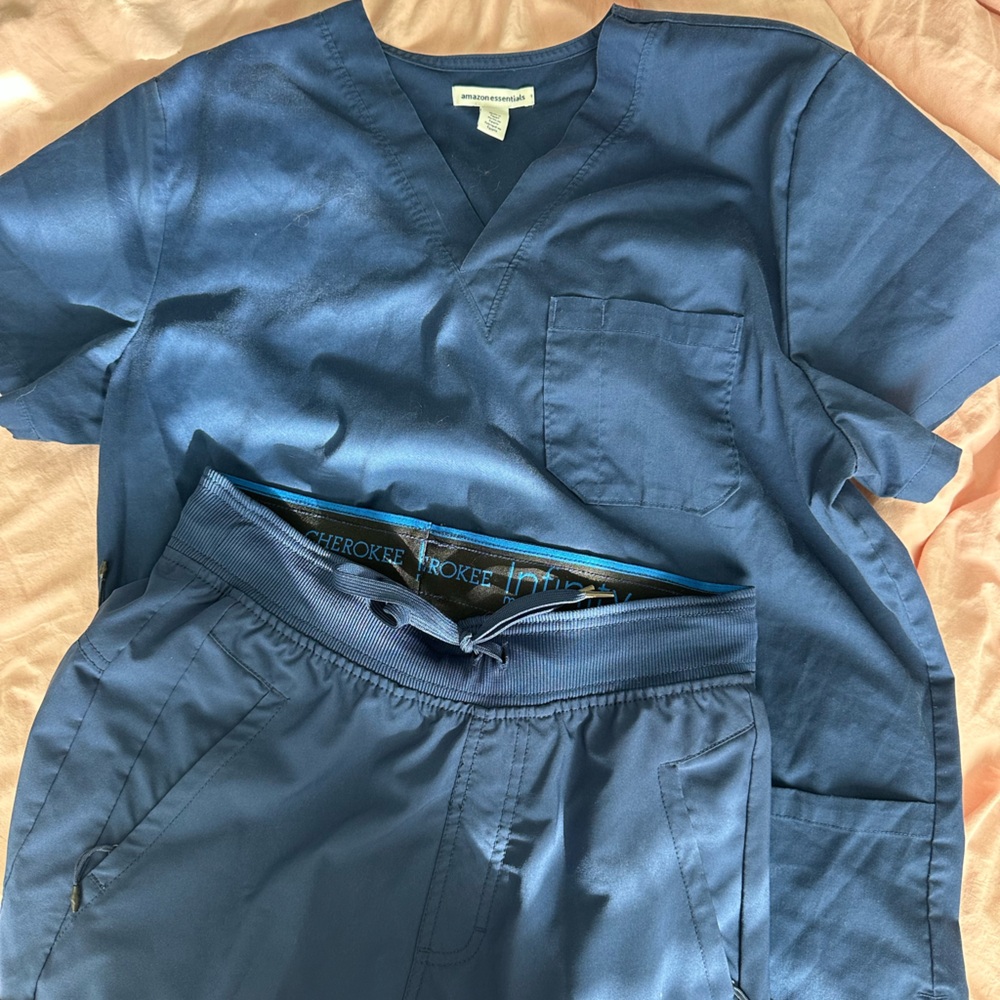 Men’s Navy Blue scrub set